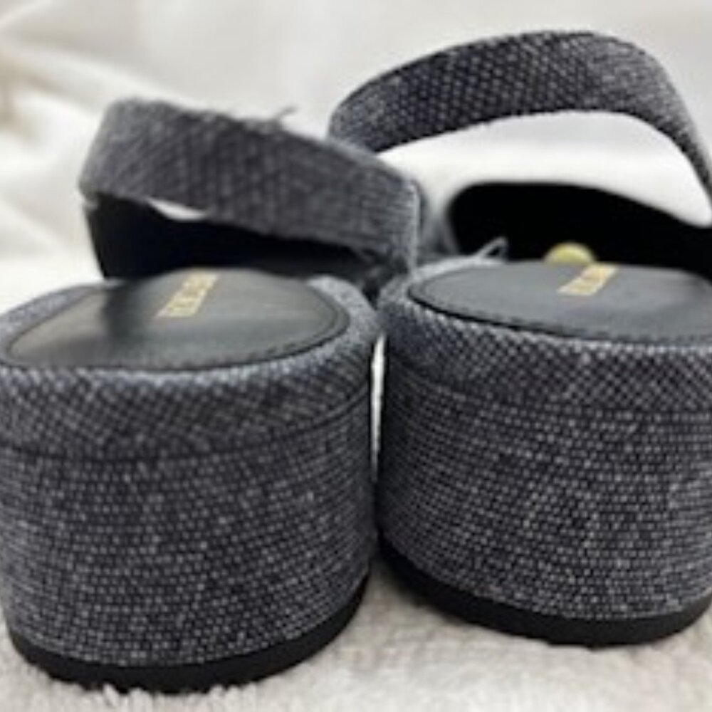 Veronica Beard Cecile Denim Cap-toe sling back NWOT Size 9 - Picture 5 of 11